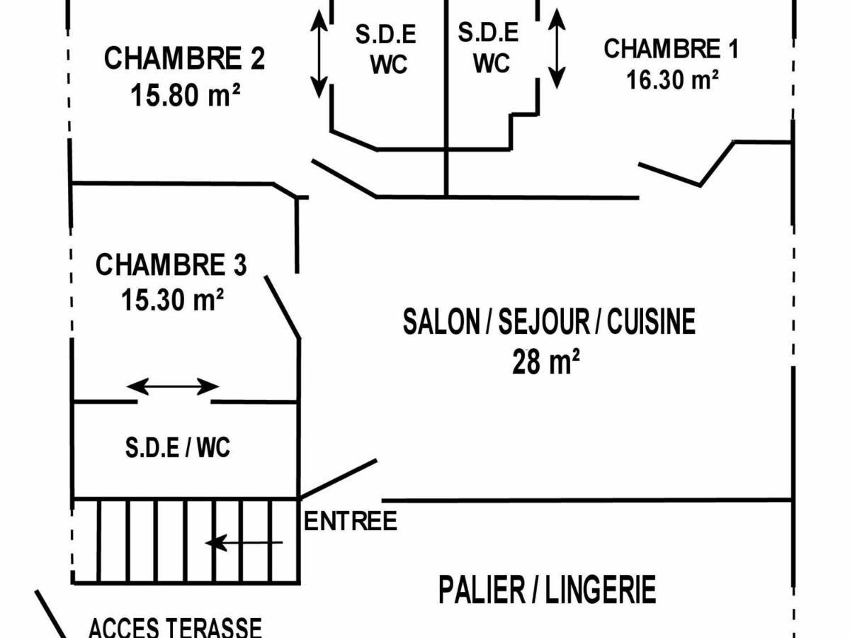 Gîte Saint-Nazaire, 4 pièces, 6 personnes - FR-1-306-1203 Extérieur photo